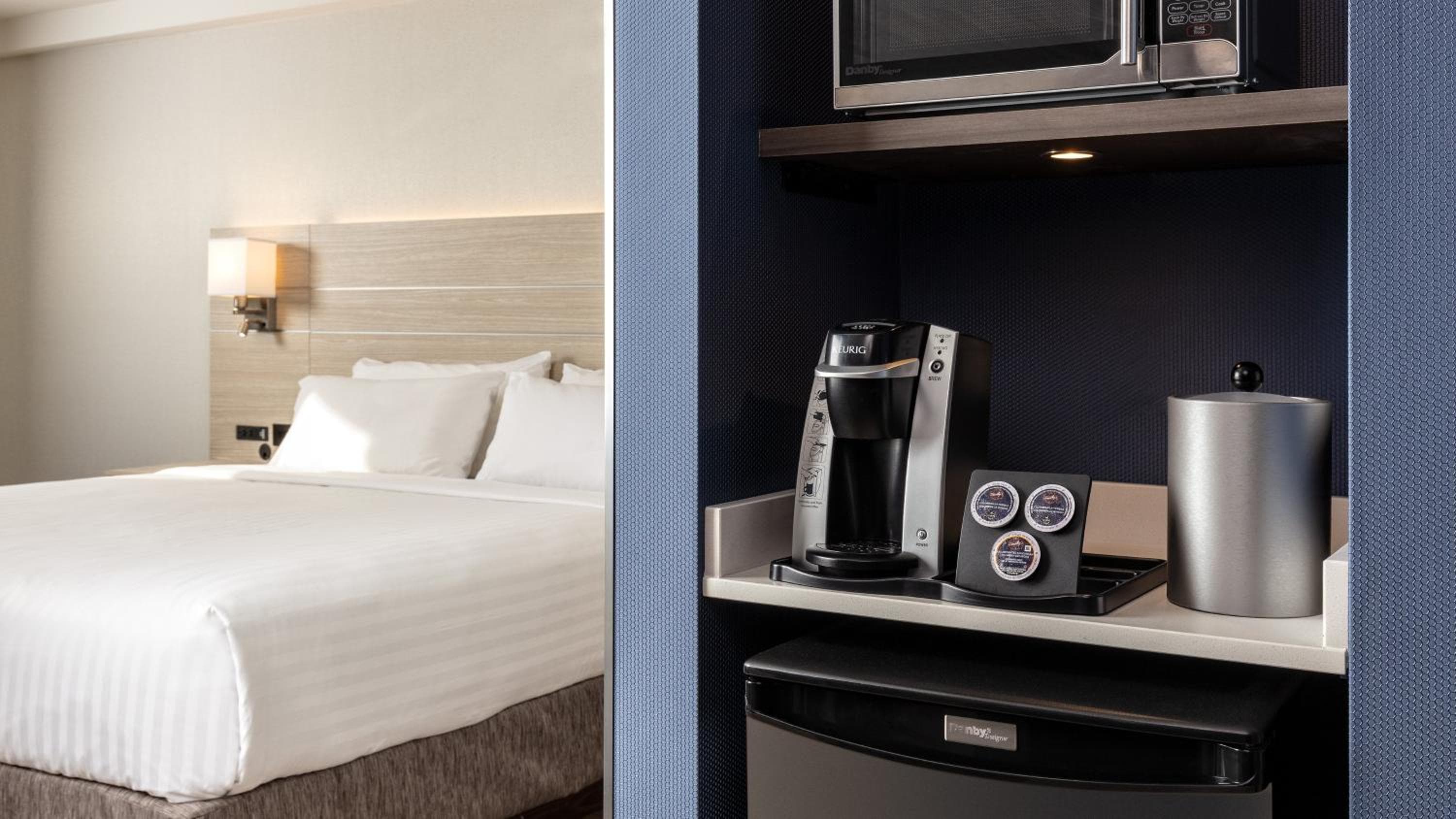 Standard King Room with Mobility Accessible Roll-In Shower