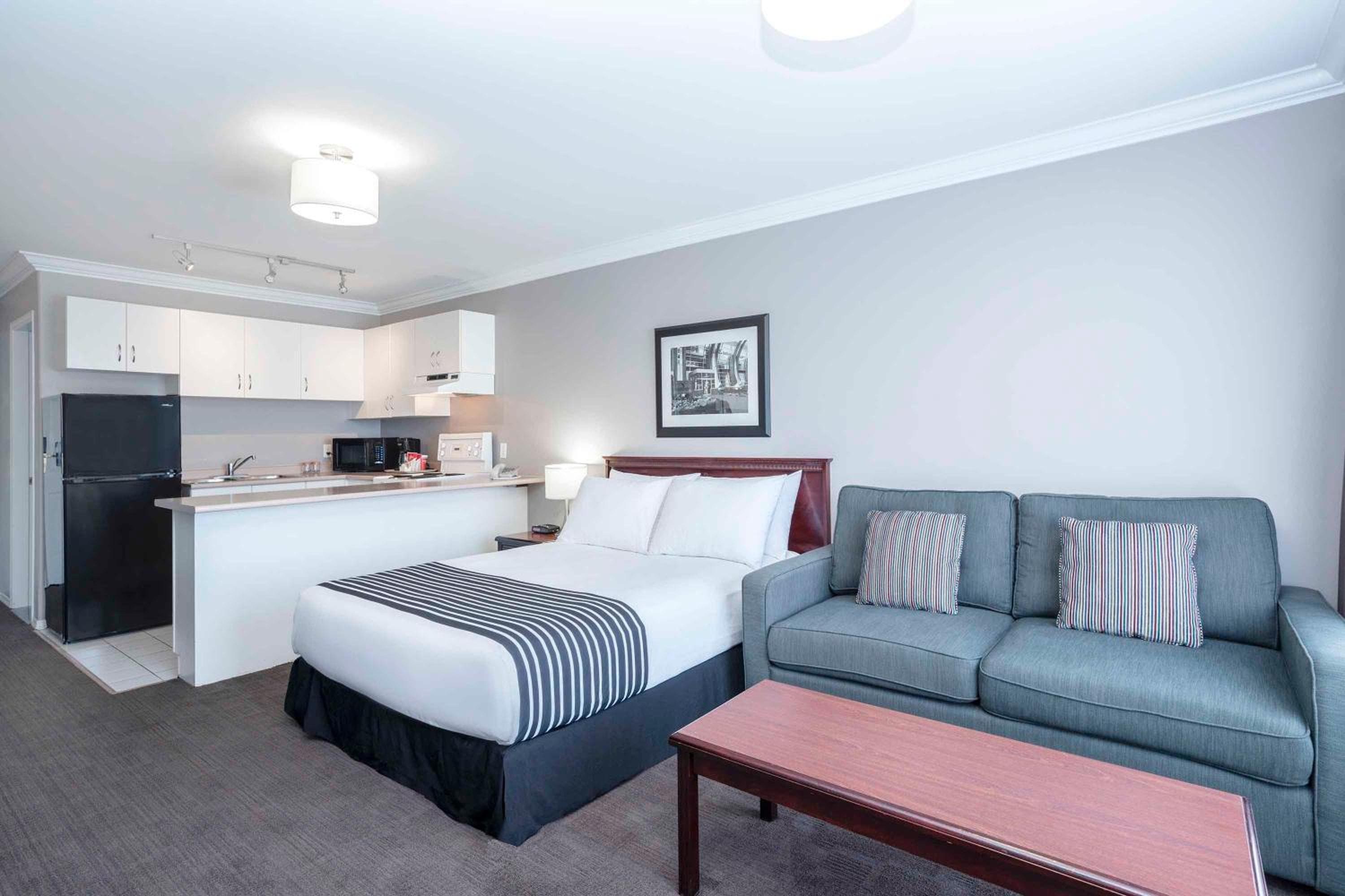 Studio Suite, 1 King Bed, Kitchen