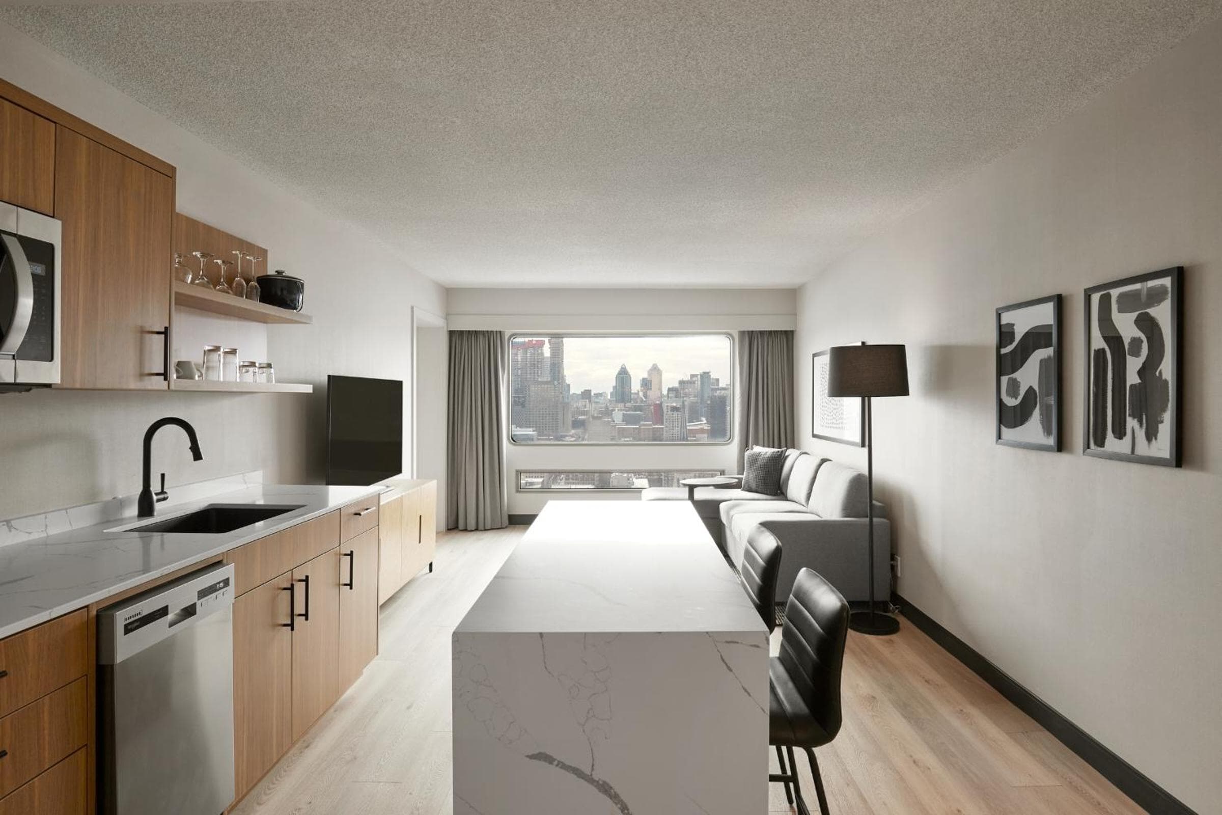 One-Bedroom King Suite with Sofa Bed