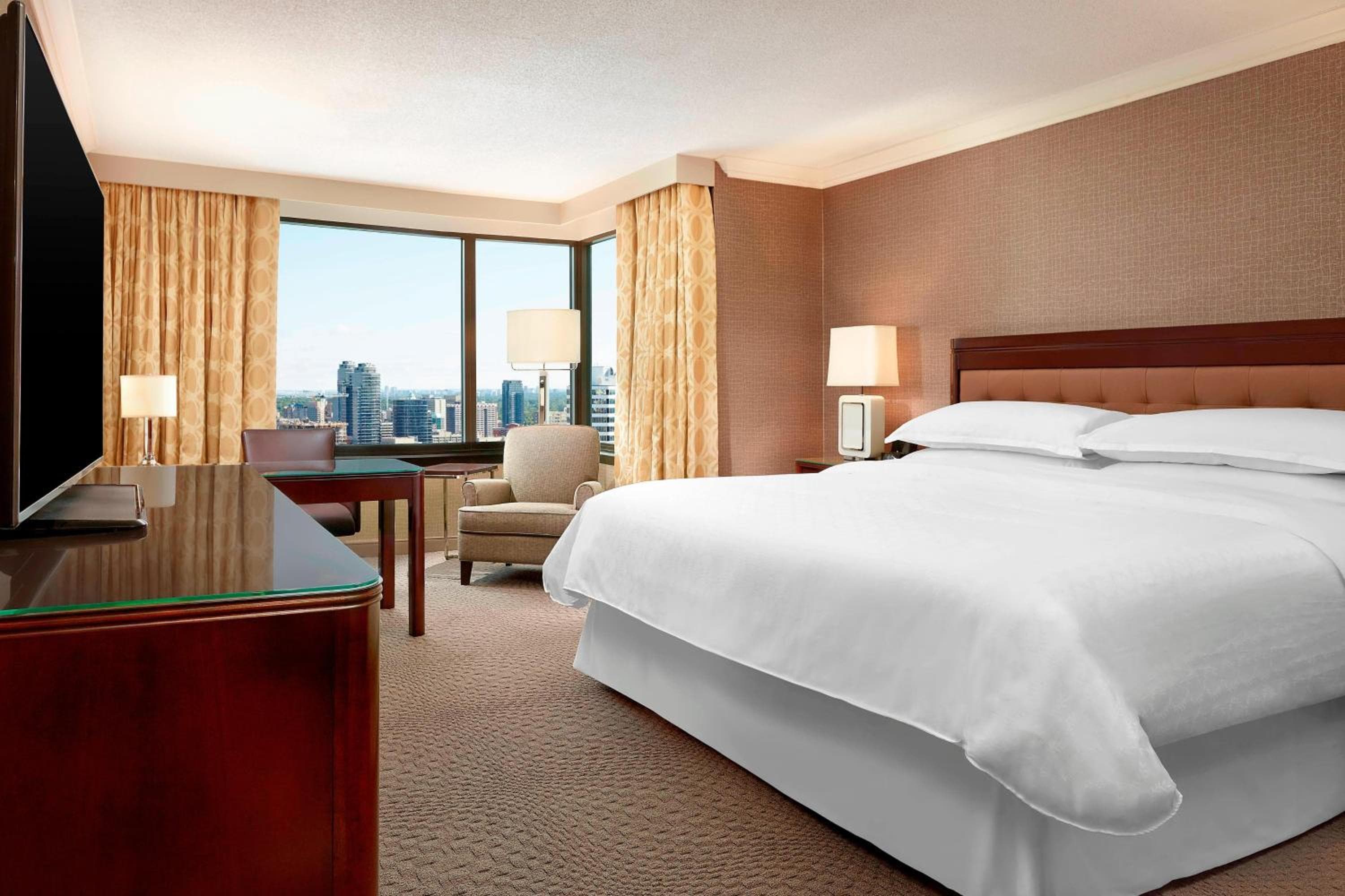 Deluxe Guest Room, 1 King, City View