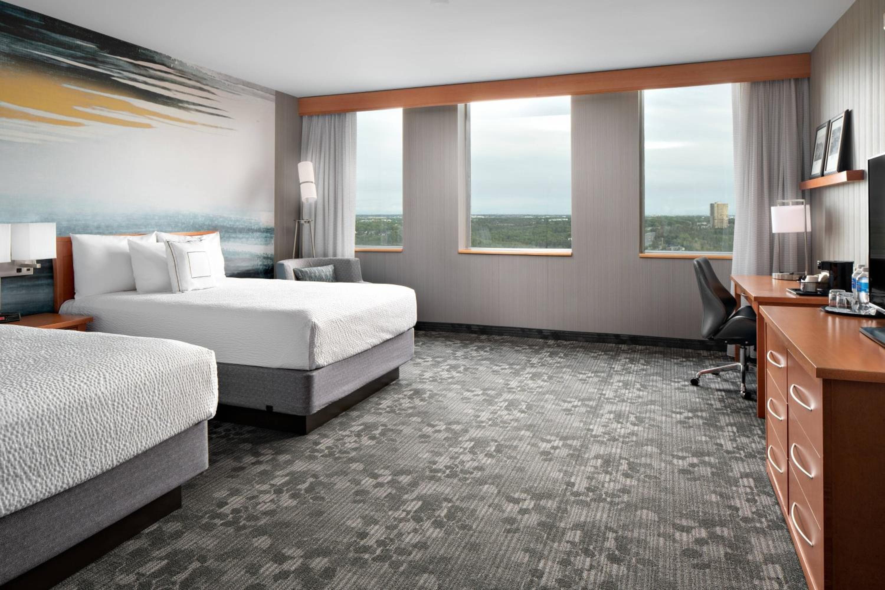 Queen Room with Two Queen Beds with River View