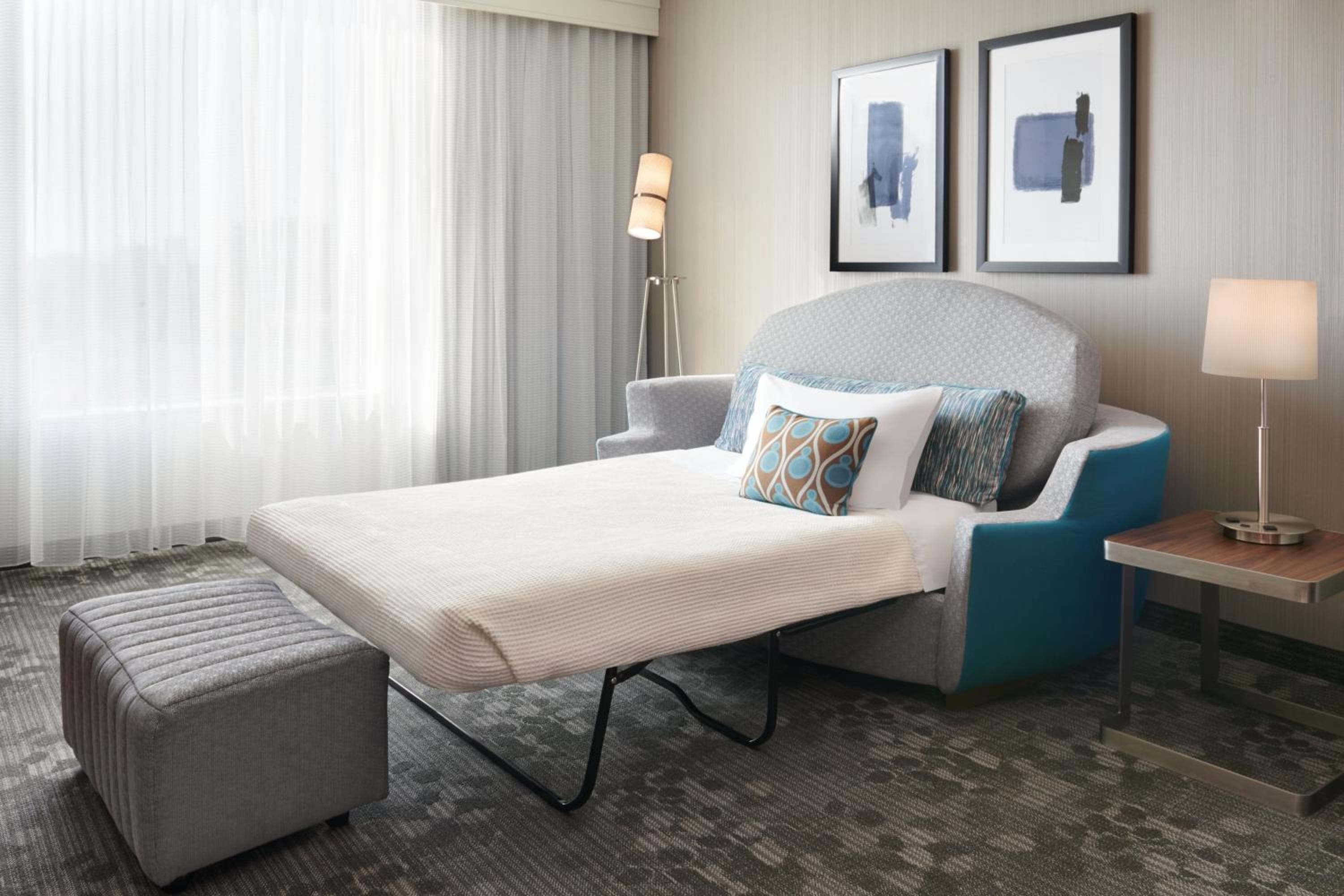 One-Bedroom King Suite with Sofa Bed and City View