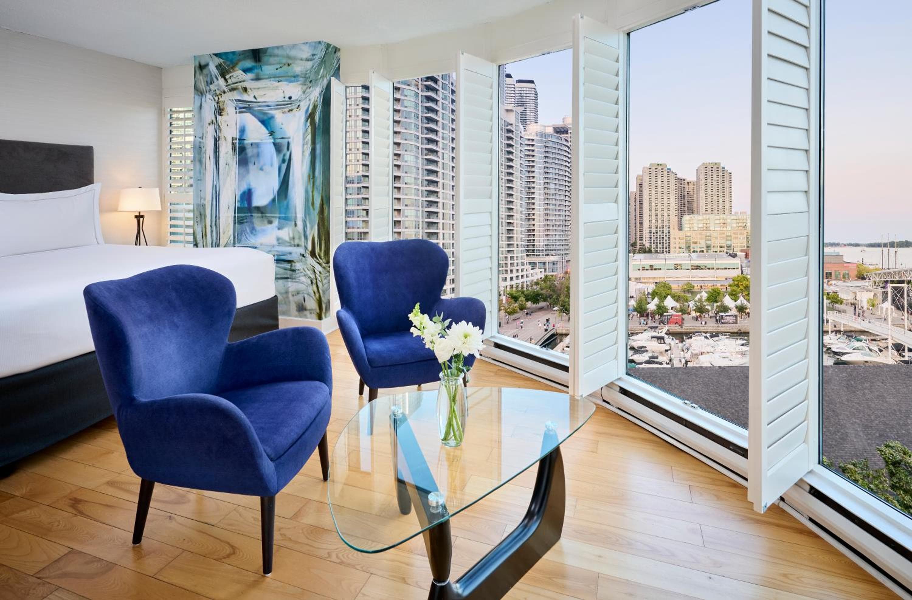 King Suite with Harbor View - Non-Smoking