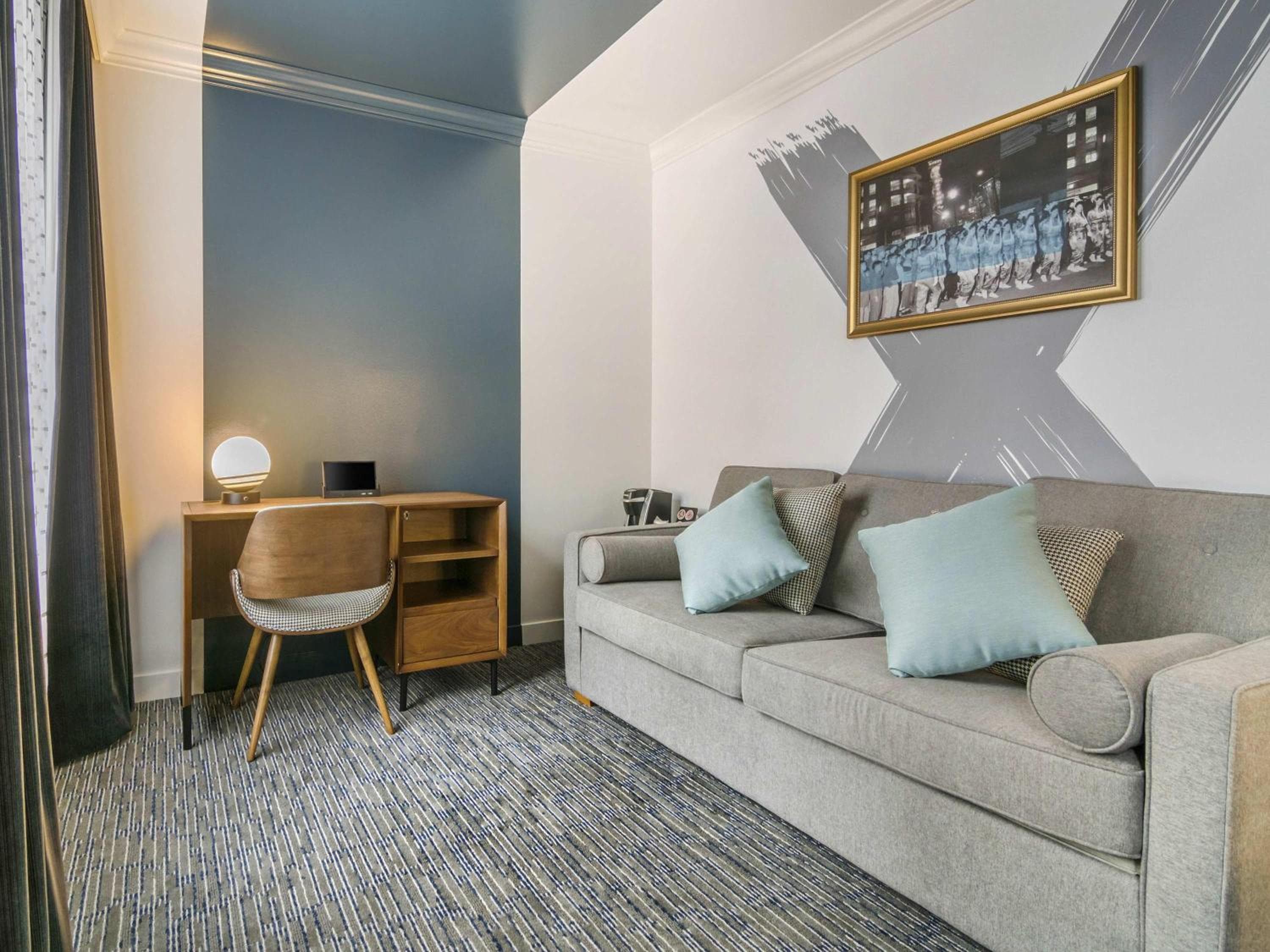 Junior Suite with Two Queen Beds, City View and Sofa Bed
