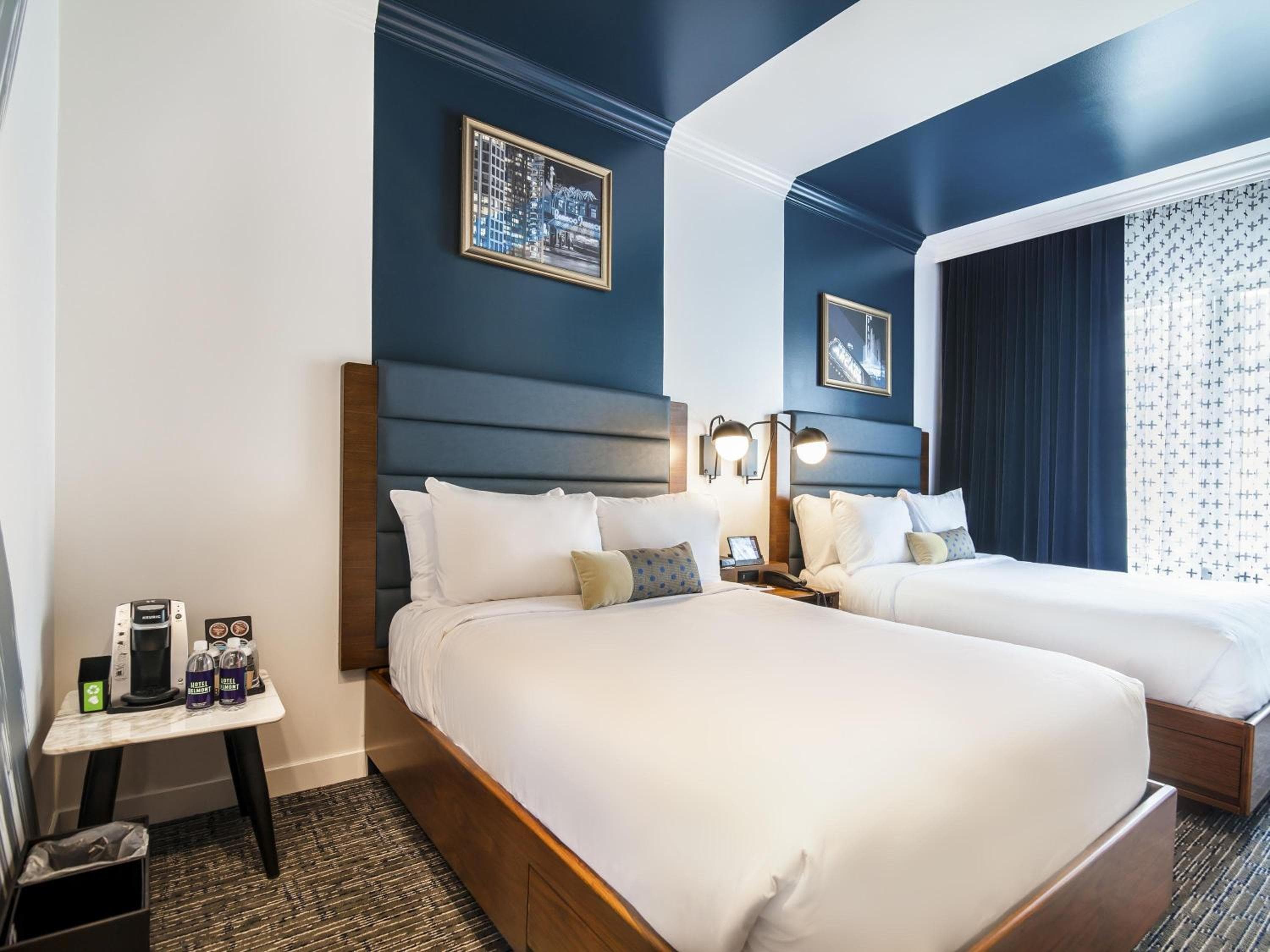 Deluxe Queen Room with Two Queen Beds and City View