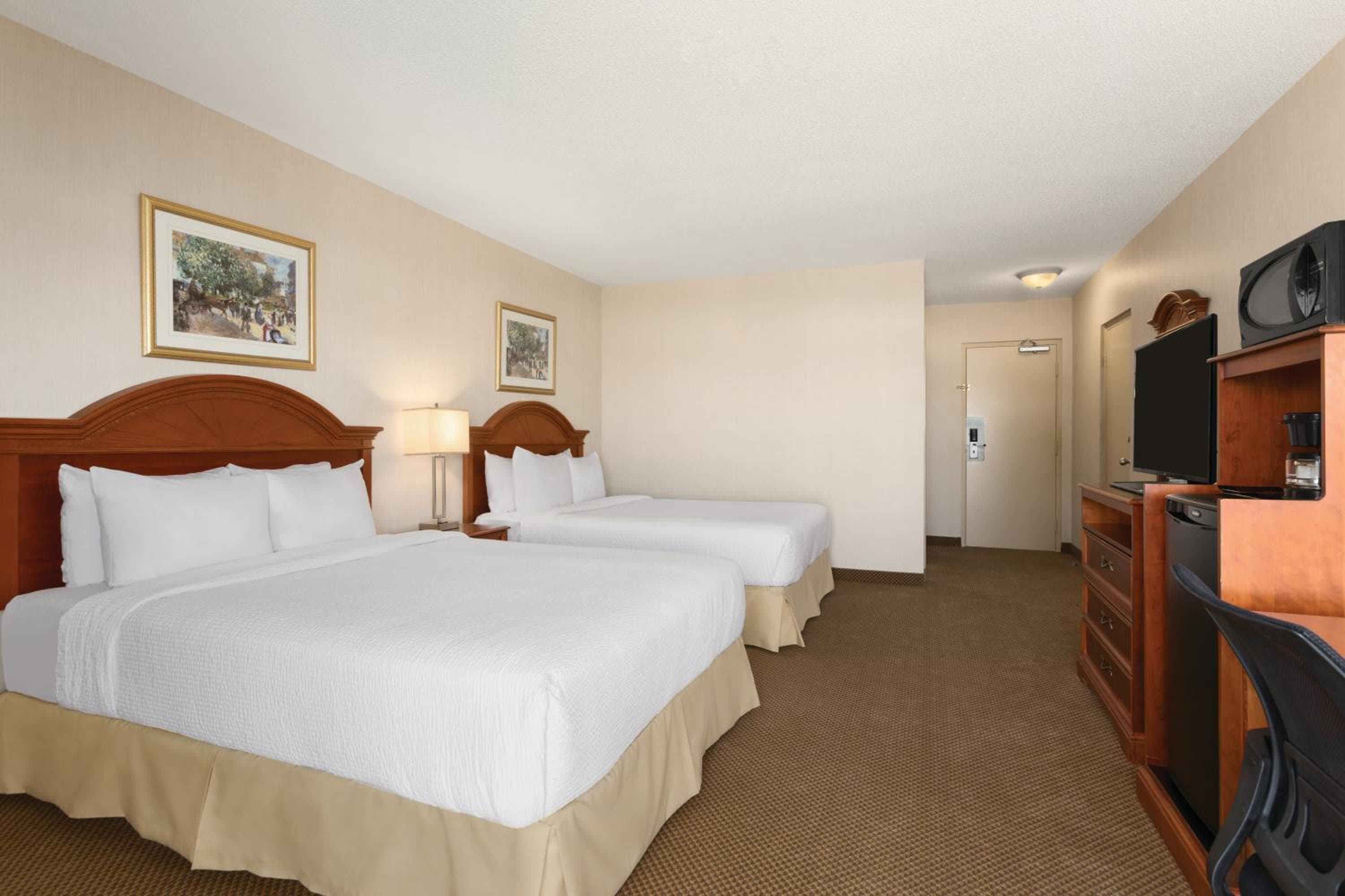 Standard Room with Two Queen Beds  - Pool view - Non-Smoking