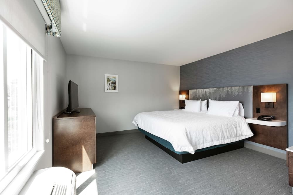 Suite, 1 King Bed, Refrigerator & Microwave (Wet bar)