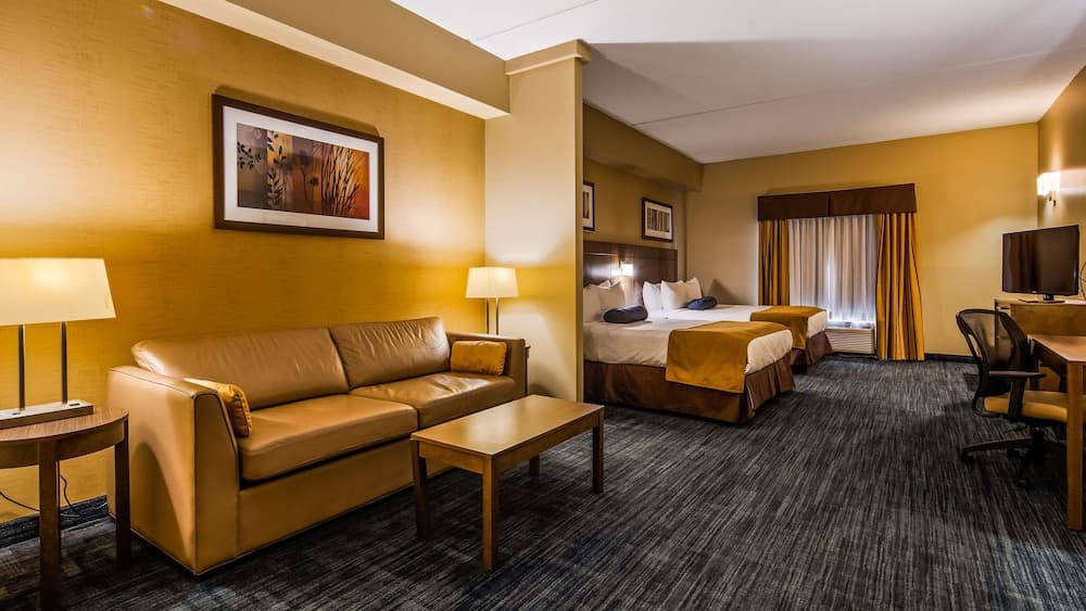 Suite, 1 King Bed, Non Smoking, Refrigerator & Microwave (with Sofabed)