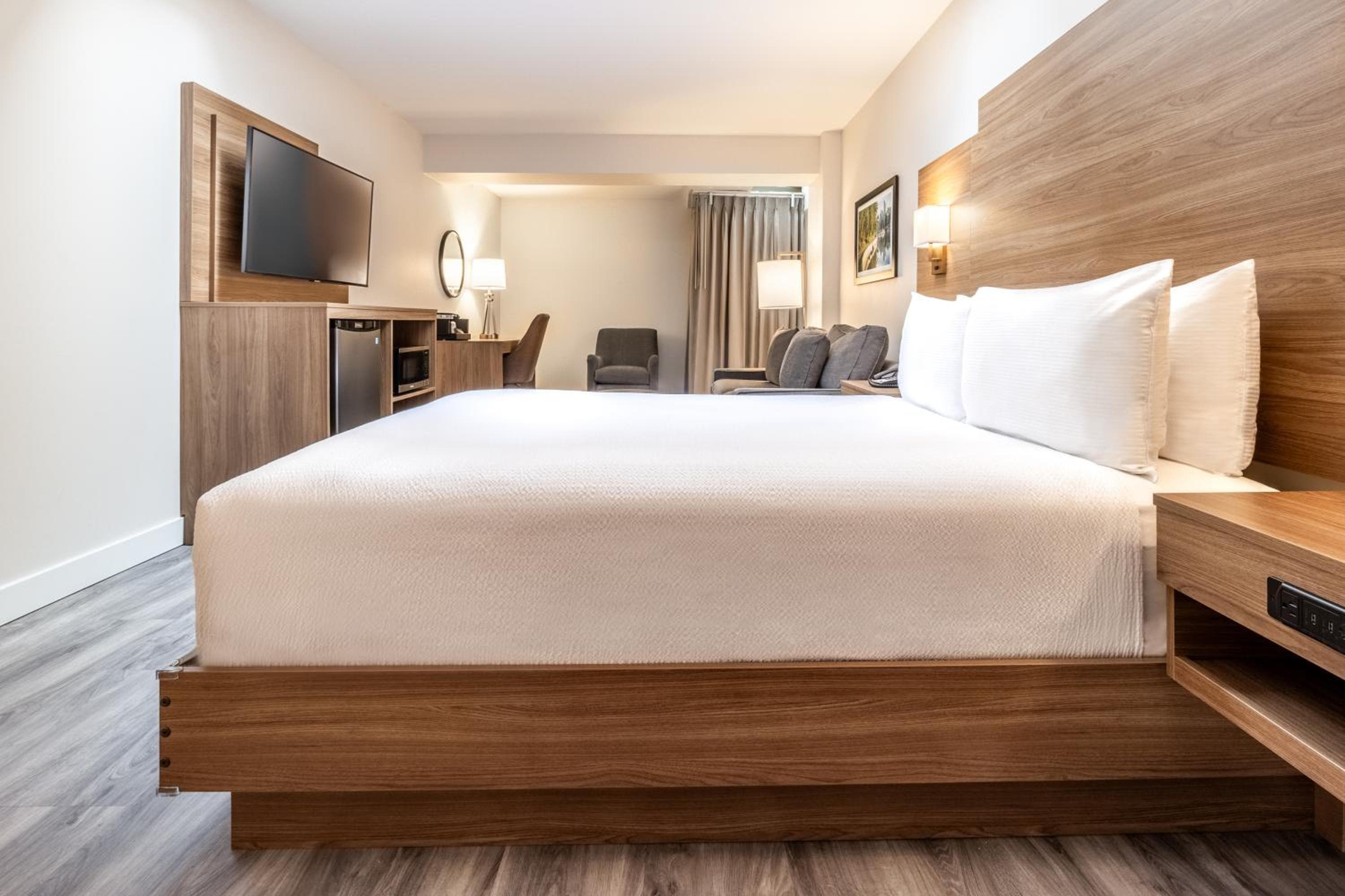 One Queen Bed Interior