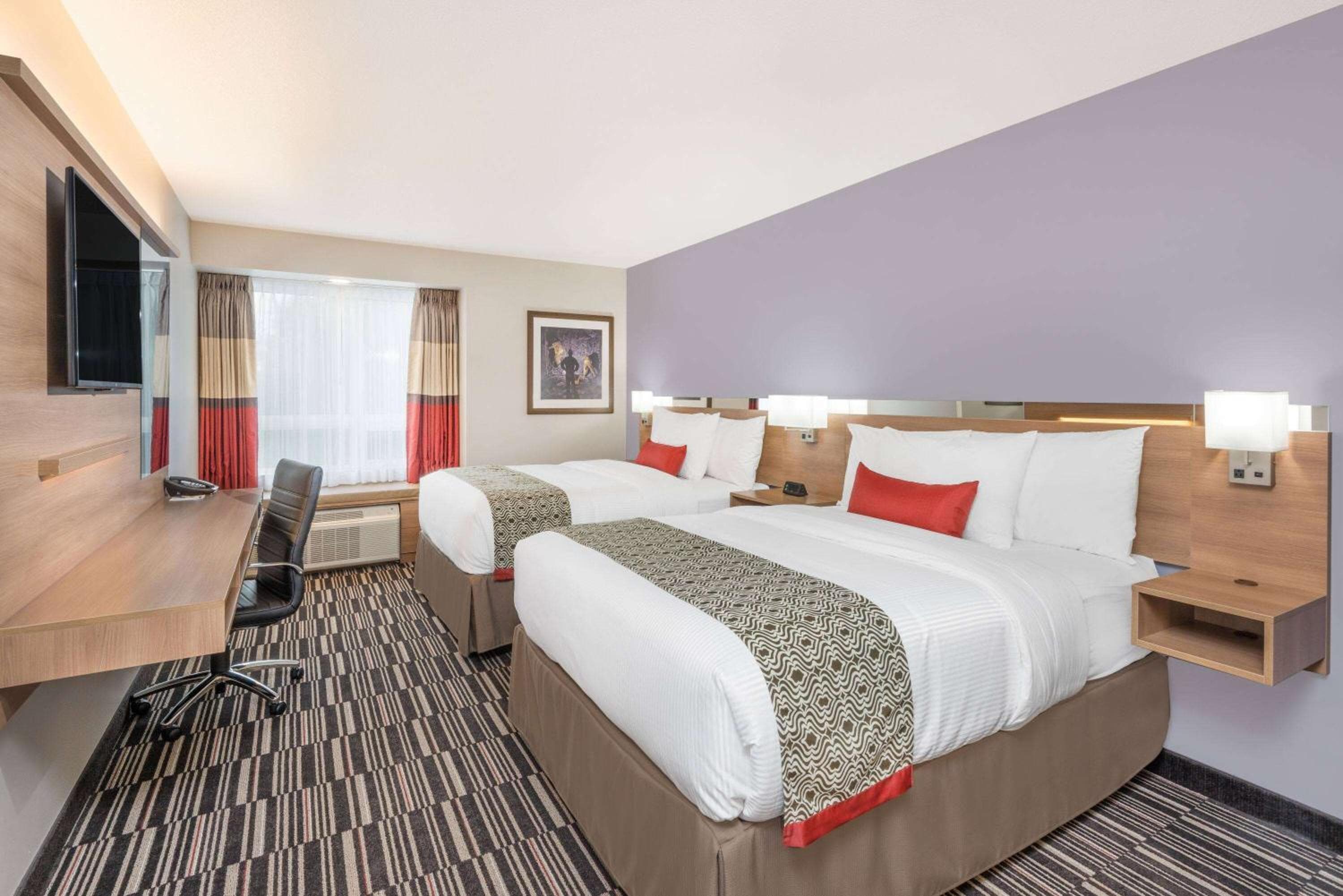Queen Room with Two Queen Beds and Shower Only - Non-Smoking